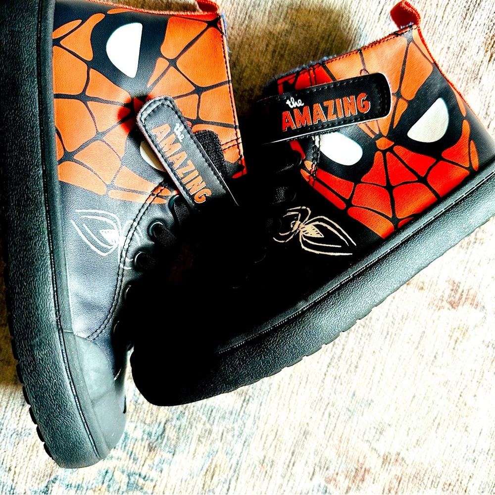 Spider-Man rain shoes